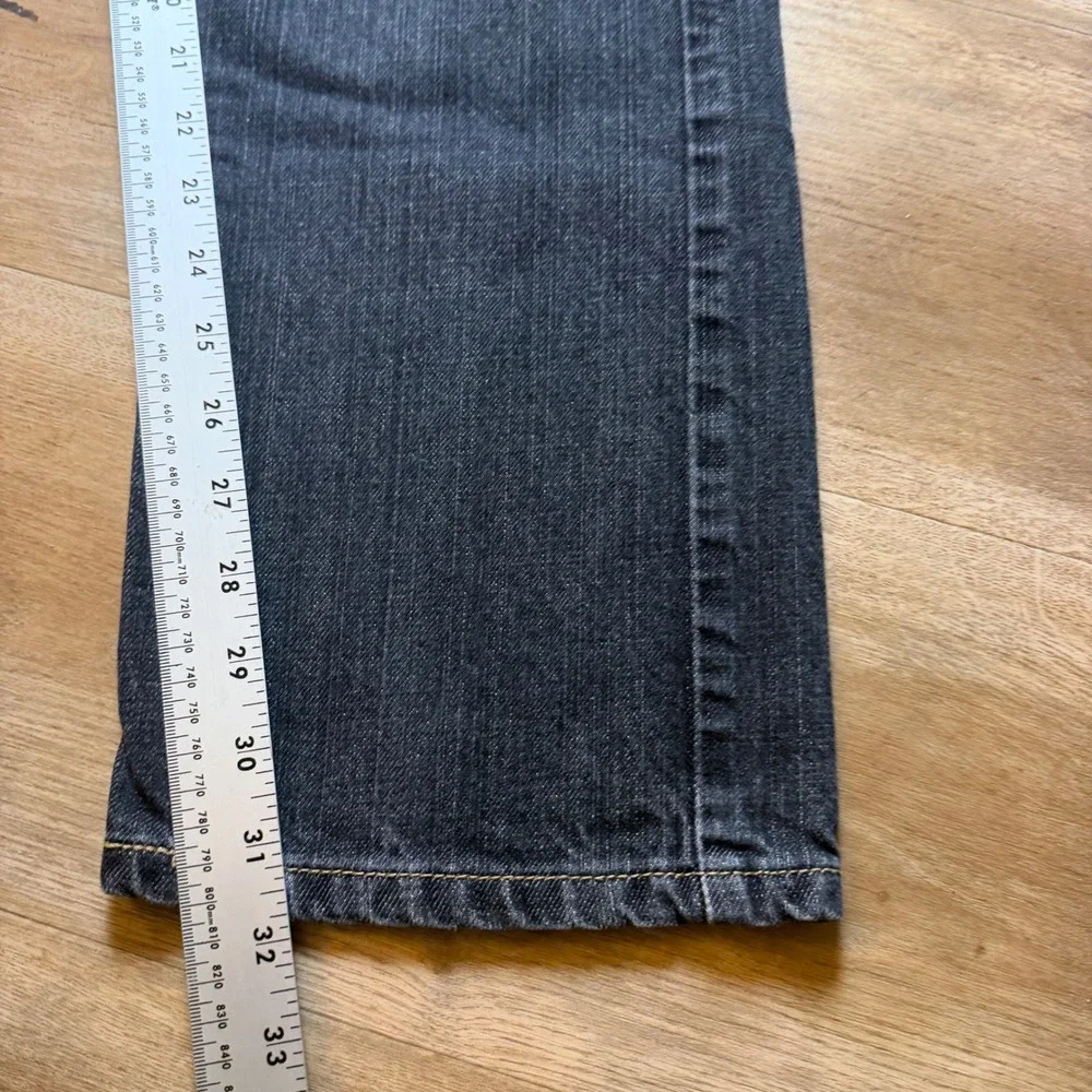 Levis 514 Slim Straight Jeans Mens 30x32 Dark Grey Denim Pants Cotton Casual Y2K